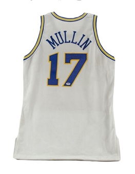 1992-93 Chris Mullin Game Worn and Signed Golden State Warriors Jersey